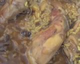 Foto del paso 7 de la receta Arroz meloso de conejo y portobello