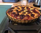 Une image de l'étape 7 de Tarte aux pêches de vigne et mascarpone (pâte sablée au mascarpone).