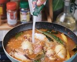 Foto langkah ke 5 dari resep Gulai cumi bunting padang.