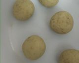 A picture of step 3 of Sweet potato sesame balls.