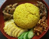 Foto langkah ke 5 dari resep Nasi kuning magic com..easy n simpel.