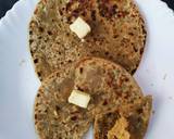 Kaju mashoor namkeen paratha recipe step 7 photo