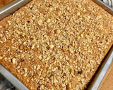 Foto del paso 9 de la receta: Bizcocho de mandarina con cobertura de avellanas, almendras y cacahuetes 🍊🍰