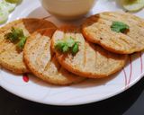 A picture of step 9 of Mixed lentil adai pancakes.