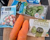 Une image de l'étape 1 de Tagliatelles de carottes et sa sauce pistaches fêta.