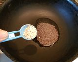 A picture of step 2 of Karamani/ Black eyed peas Sundal.