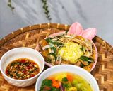 Hình bước làm 6 của món Cơm Gà Hội An Dã Chiến