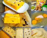 Foto langkah ke 5 dari resep Bolu Tape Kismis Keju.