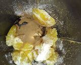 Foto del paso 2 de la receta: Budín de naranja y cacao amargo (sin azúcar ni harina)