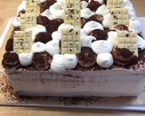 Une image de l'étape 1 de Tiramisu cake.