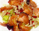 Foto del paso 5 de la receta: Ensalada con pollo asado y sésamo