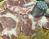 Hình bước làm 1 của món Nướng thịt bằng nồi chiên