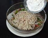 A picture of step 4 of Noodles pakora.