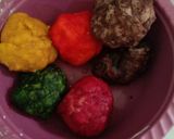 Foto langkah ke 2 dari resep Kuping gajah warna warni.