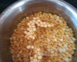 A picture of step 1 of Soya Chana Dal Kabab.