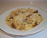 Foto del paso 5 de la receta Macarrones con setas y albahaca