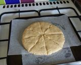 A picture of step 7 of Vickys Cinnamon Glazed Scones, GF DF EF SF NF.