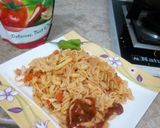 A picture of step 9 of Spicy Macroni.