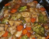 Foto del paso 5 de la receta: Pollo con brócoli y zanahoria (comida china)