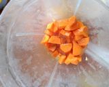 A picture of step 1 of Carrot Cocktail drink#mashujaarecipe.