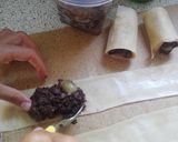 Foto del paso 5 de la receta: Crujiente de morcilla con uvas y pera