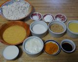A picture of step 1 of Blueberry Muffins.