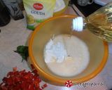Φωτογραφία βήματος 3 της συνταγής Κέικ pizza. Θα γίνει κομμάτια για Party σας!!!