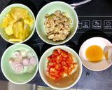 Hình bước làm 2 của món Canh ngao dứa chua
