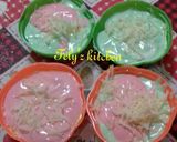 Foto langkah ke 5 dari resep Bolu pelangi putih telur.