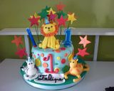Foto del paso 4 de la receta: Torta los animalitos cumpleaños de 1 año