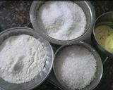 सूखे नारियल की बर्फी रेसिपी चरण 1 फोटो