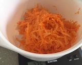 A picture of step 2 of Carrot & Walnut Cake with an Orange Glaze (Plant-Based).