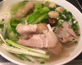 Hình bước làm 1 của món Bún Dọc Mùng