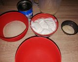 Foto del paso 1 de la receta: Panna Cotta de coco con coulis de fresa 👨‍🍳👨‍🍳🍓