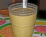 Foto del paso 3 de la receta: Leche de almendra infusionada con jengibre y te verde con menta