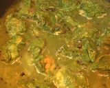 A picture of step 6 of Dhaniya Chicken.