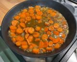 Une image de l'étape 10 de Carottes au cumin et persil.