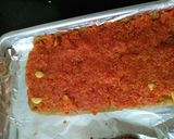 A picture of step 4 of Besan carrot barfi.