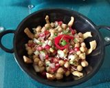A picture of step 2 of Chana chat shots.