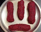 A picture of step 2 of Beetroot Muthiya.