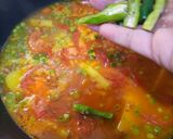 A picture of step 7 of Mattar aloo.