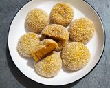 Foto langkah ke 7 dari resep Onde - Onde Panggang Labu Kuning.