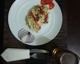 A picture of step 6 of Onion omelette.