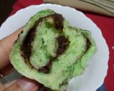 Foto langkah ke 12 dari resep Roti manis pandan coklat.
