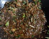 A picture of step 5 of Veg Manchurian and Fried Rice.