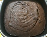 Hình bước làm 5 của món Bánh Brownie nướng trong nồi chiên không dầu