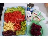Foto langkah ke 1 dari resep Salad Buah Yoghurt Mayo.