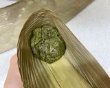 粽子造型生酮麻糬～可可花生口味和抹茶黑芝麻口味的食譜步驟4照片