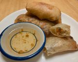A picture of step 4 of Glass Noodle Spring Rolls.