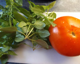 Foto del paso 1 de la receta: Cómo conservar queso fresco con tomates y albahaca